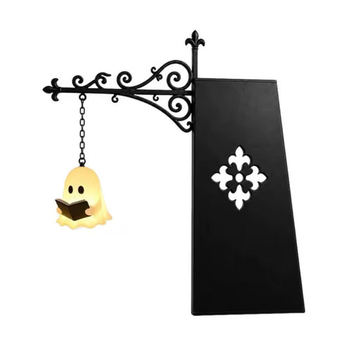 Library Lantern™ Reading Ghost