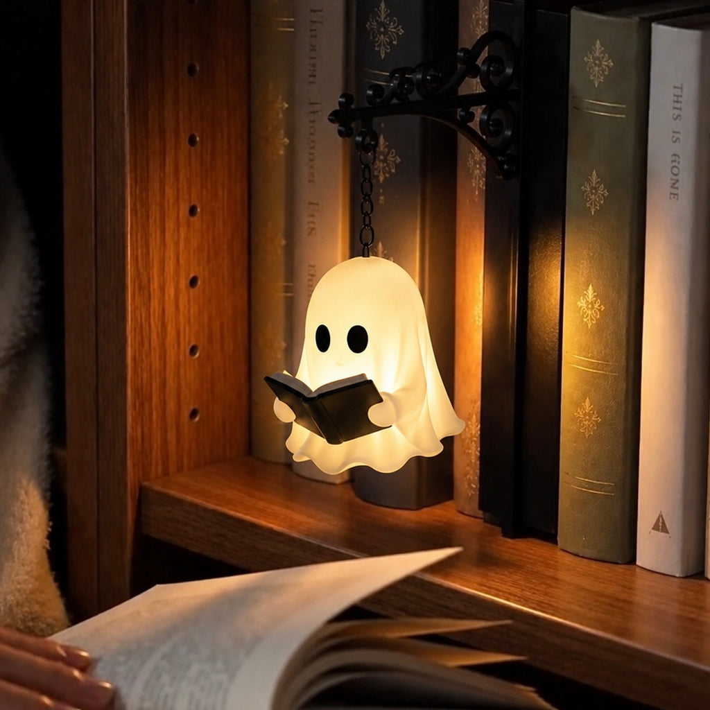 Library Lantern™ Reading Ghost