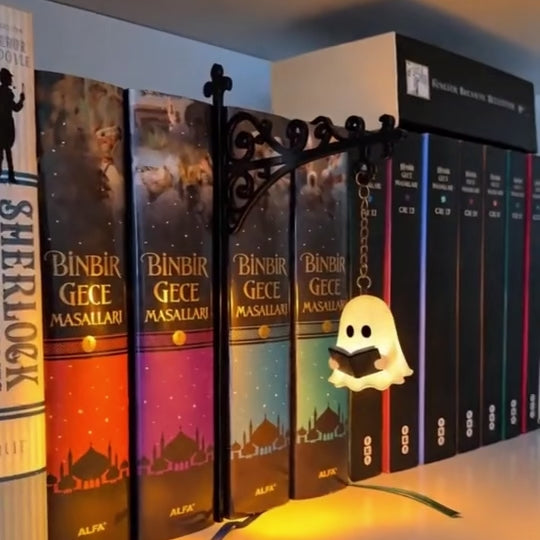 Library Lantern™ Reading Ghost